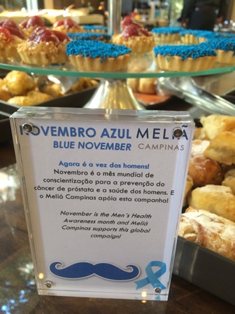 Meliá Campinas apoia campanha Novembro Azul