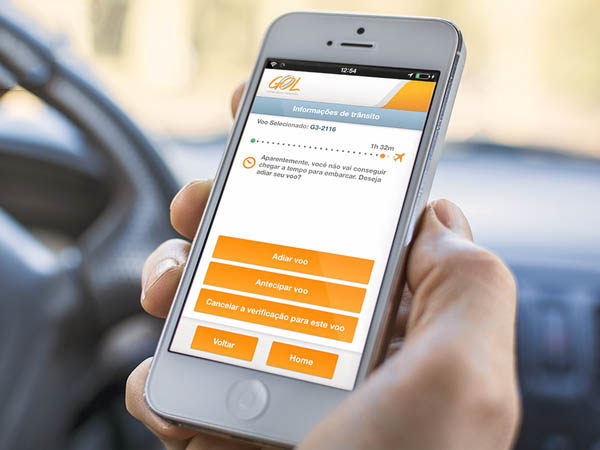 Serviço de localização da Gol faz sucesso entre clientes da companhia