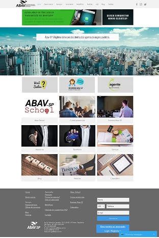 Abav-SP lança novo site 