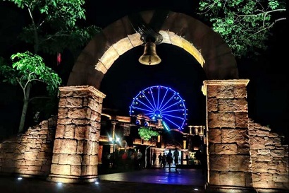 Foz do Iguaçu recebe a maior roda-gigante itinerante do Brasil