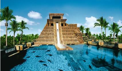 Parque Aquático do Atlantis Paradise Island é atração nas Bahamas