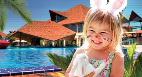 Páscoa em família no Recanto Cataratas, em Foz do Iguaçu