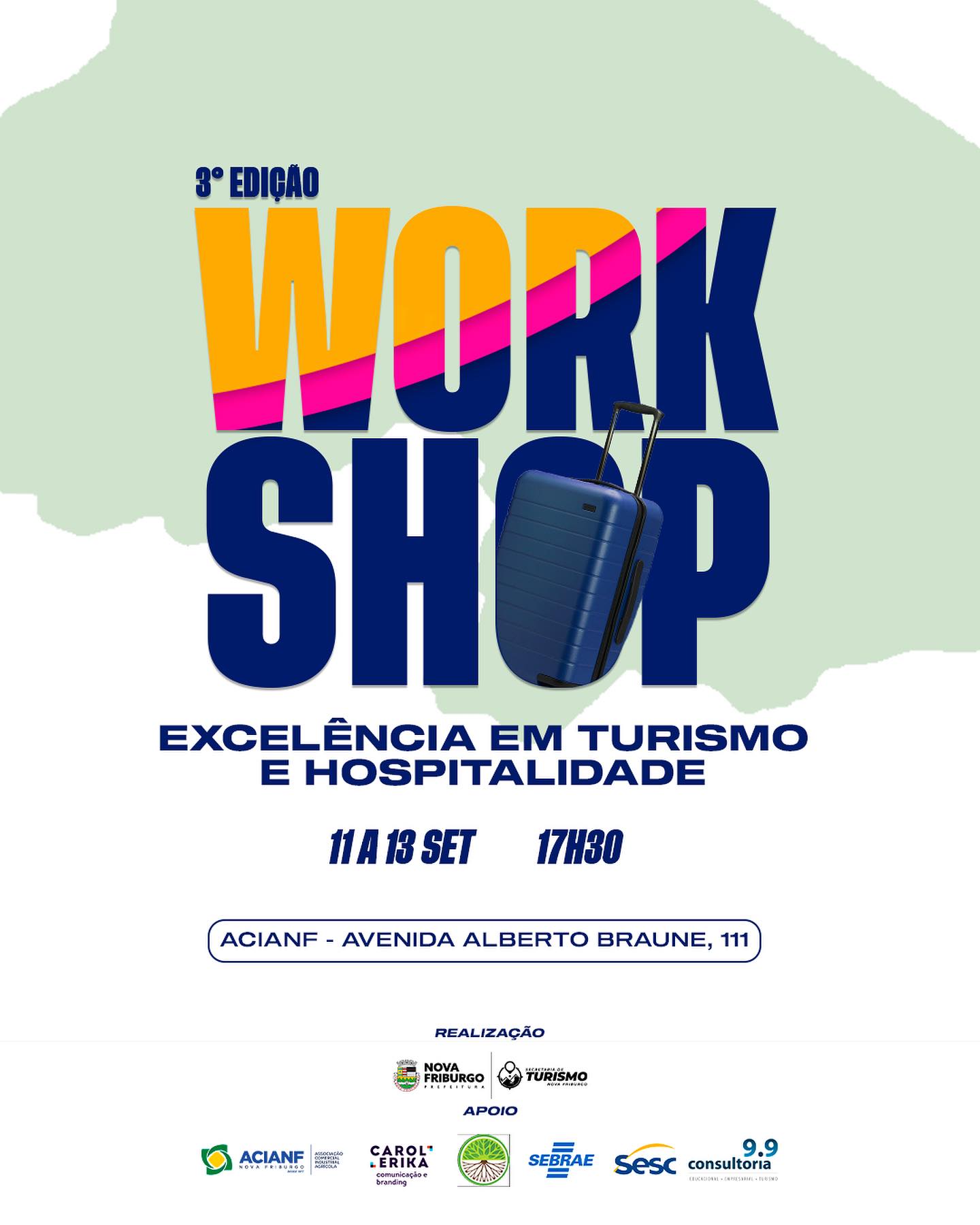Nova Friburgo realiza 3ª edição do “Workshop excelência em turismo e hospitalidade”