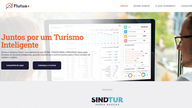 Conheça o Flutua, plataforma da Serra Gaúcha para análise de dados do setor turístico