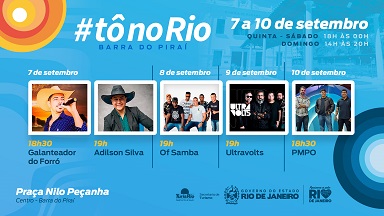 Barra do Piraí é o próximo destino turístico a receber o projeto Inverno #tônoRio