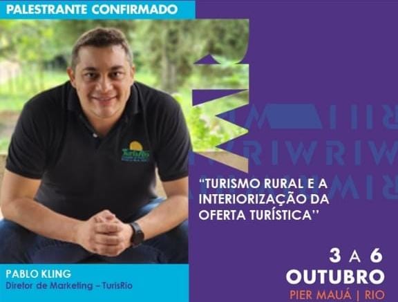 Turismo rural é tema de palestra no Rio Innovation Week
